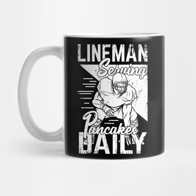 American Football Player Offensive Lineman Gift by Dolde08